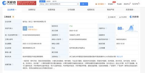 智馬達與億咖通攜手成立軟件科技公司，注冊資本1億聚焦計算機軟硬件開發與銷售